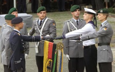 Protest und Widerstand gegen das öffentliche Gelöbnis
