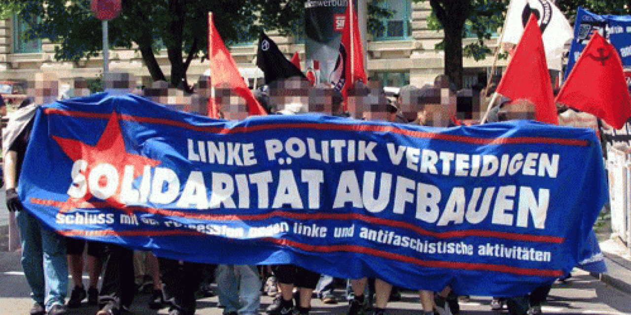 Demonstration gegen Repression in Stuttgart
