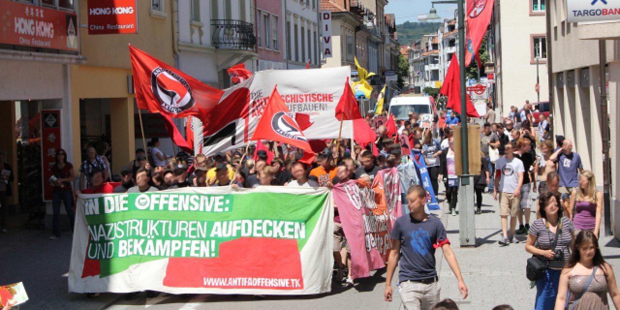 Antifa-Sommeroffensive – Demonstration in Lörrach