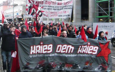 Proteste gegen die NATO Sicherheitskonferenz in München