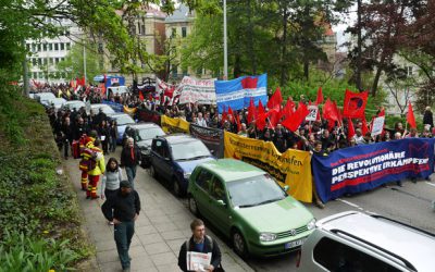 Bericht und Bilder vom 1. Mai 2013 in Stuttgart