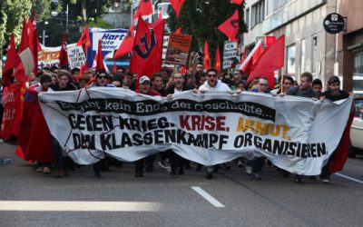 Demo und Proteste gegen die Einheitsfeierlichkeiten