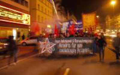 Erfolgreiche Silvesterdemo und Knastspaziergang!