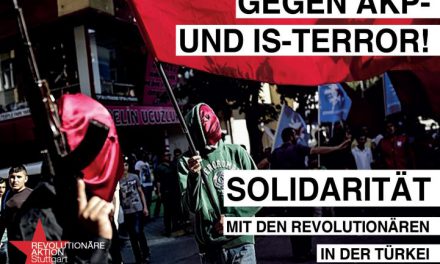 Gegen die Kriegspolitik von Türkei und NATO! Solidarität mit Rojava!