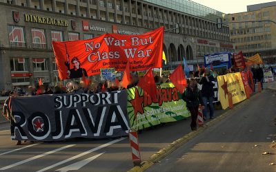 Solidarität mit Rojava – Demonstration in Stuttgart