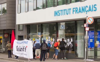 Solidarität mit den kämpfenden KollegInnen in Frankreich