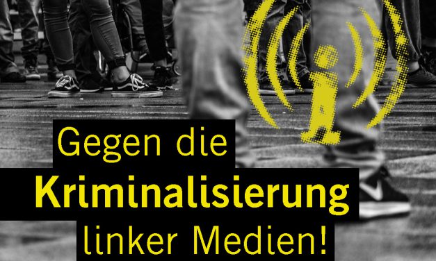 Solidarität mit dem linken Medienportal „linksunten indymedia“