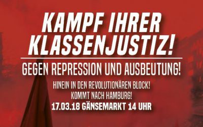 Kampf ihrer Klassenjustiz – Freiheit für alle politischen Gefangenen
