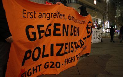 Nach G20 Hausdurchsuchungen: Repression abwehren – Kampf der Klassenjustiz