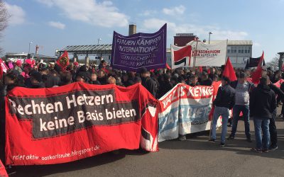 Tausende auf Protesten gegen rechten Aufmarsch in Kandel