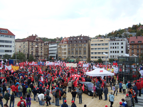 Krisenproteste – Aufruf zur Demonstration gegen die Reformen der Regierung 2006
