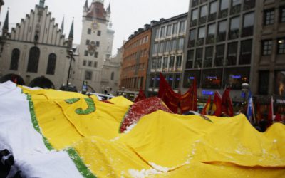 Stimmung gegen Kriegstreiber trotz Schnee und Kälte: Bericht zur Demo gegen die Sicherheitskonferenz 2018