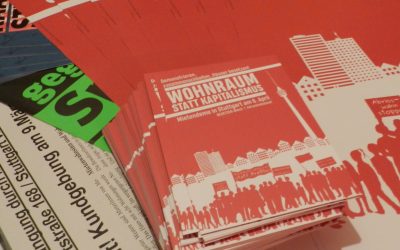 Wohnraumkampf ist Klassenkampf – Demonstration am 6. April in Stuttgart