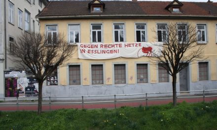 Kundgebung gegen die AFD in Esslingen