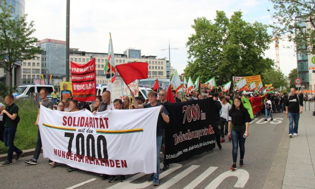 Hungerstreik in der Türkei beendet – 250 bei Solidemo am Wochenende