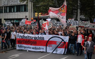 Freiheitsrechte verteidigen – Demonstration gegen Gesetzesverschärfung in Baden-Württemberg