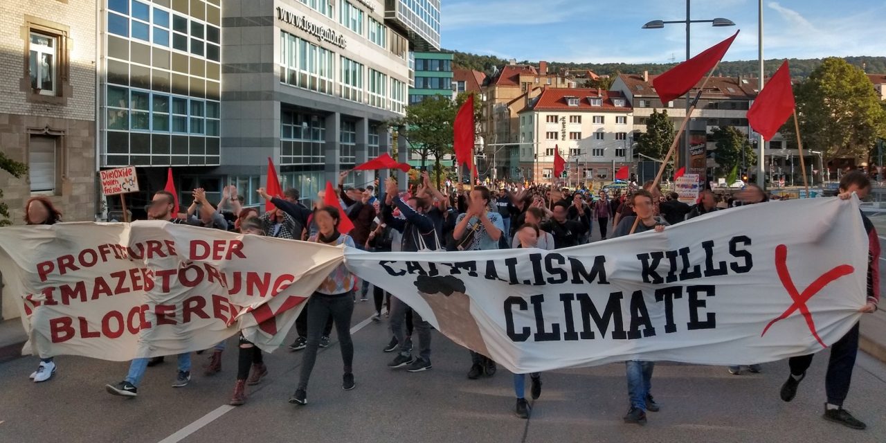 Erste Eindrücke vom Klimastreik in Stuttgart