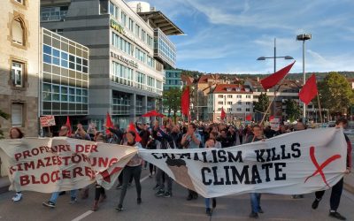 Erste Eindrücke vom Klimastreik in Stuttgart