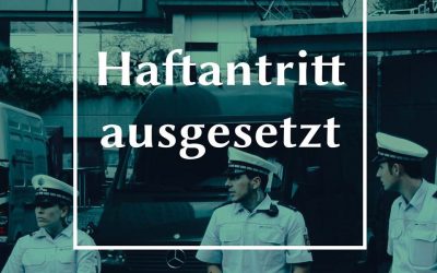 10 Monate Knast, 6 Jahre illegal – Broschüre „Haftantritt ausgesetzt“ erschienen