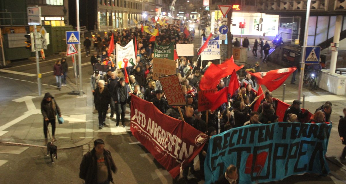 Proteste nach Nazi-Terror in Hanau