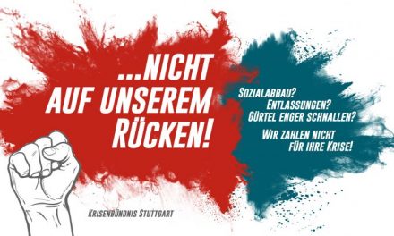 Krisendemo am 18. Juli in Stuttgart – Die Reichen sollen die Krise bezahlen!
