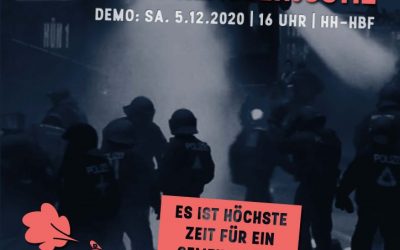 +++ Letzte Infos +++ Bundesweite Soli-Demo am 5. Dezember in Hamburg – Anreise aus Stuttgart