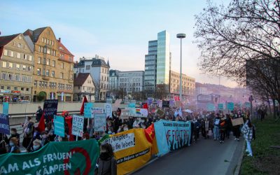 Frauenkampftag am 8. März in Stuttgart