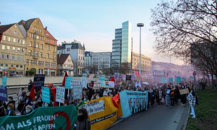 Frauenkampftag am 8. März in Stuttgart