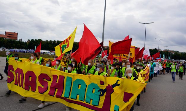 Nachbereitung und Video der Proteste gegen die IAA in München