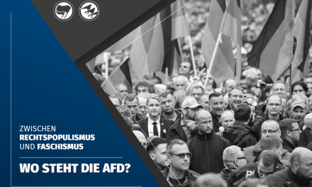 Broschüre: Zwischen Rechtspopulismus und Faschismus – Wo steht die AfD?