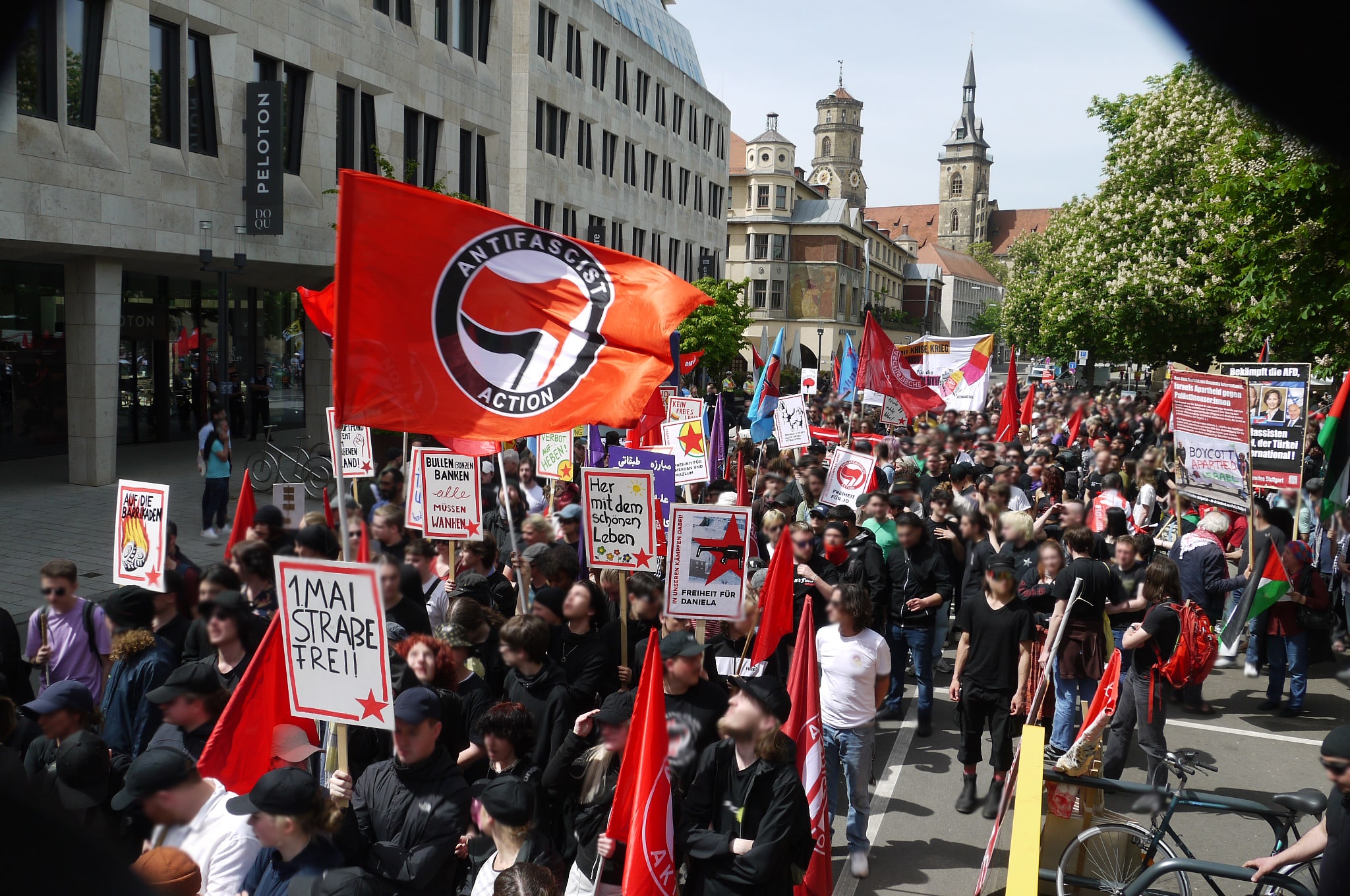 Trotz Repression: Antikapitalistisch, klassenkämpferisch, revolutionär – Der 1.Mai in Stuttgart und der Region