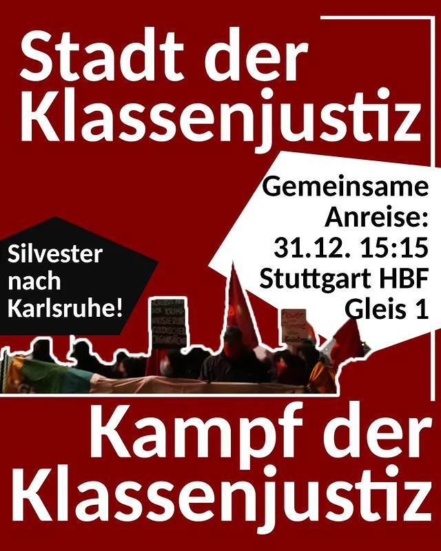Revolutionäre Silvester-Demo in Karlsruhe!
