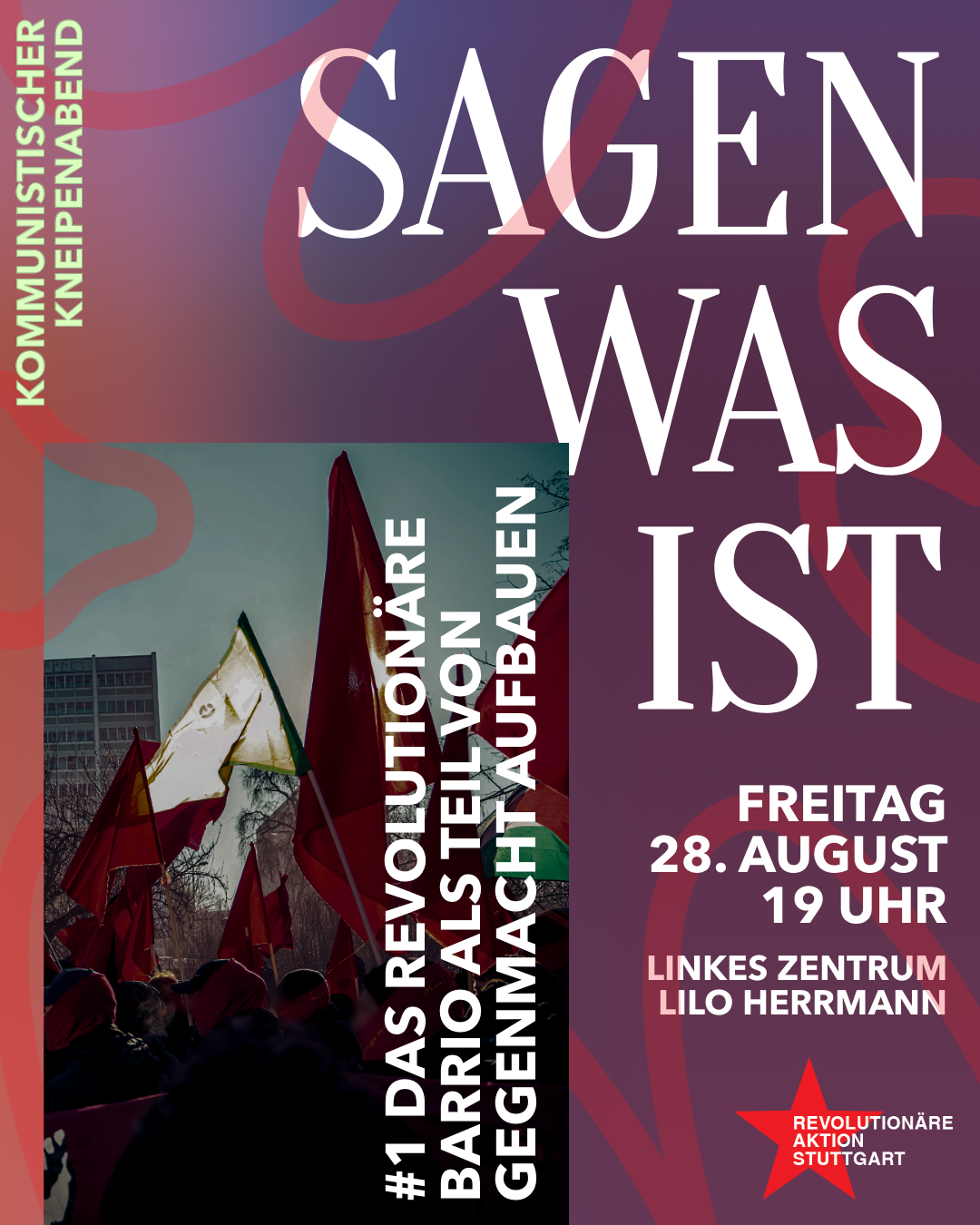 Veranstaltungsreihe: Sagen was ist